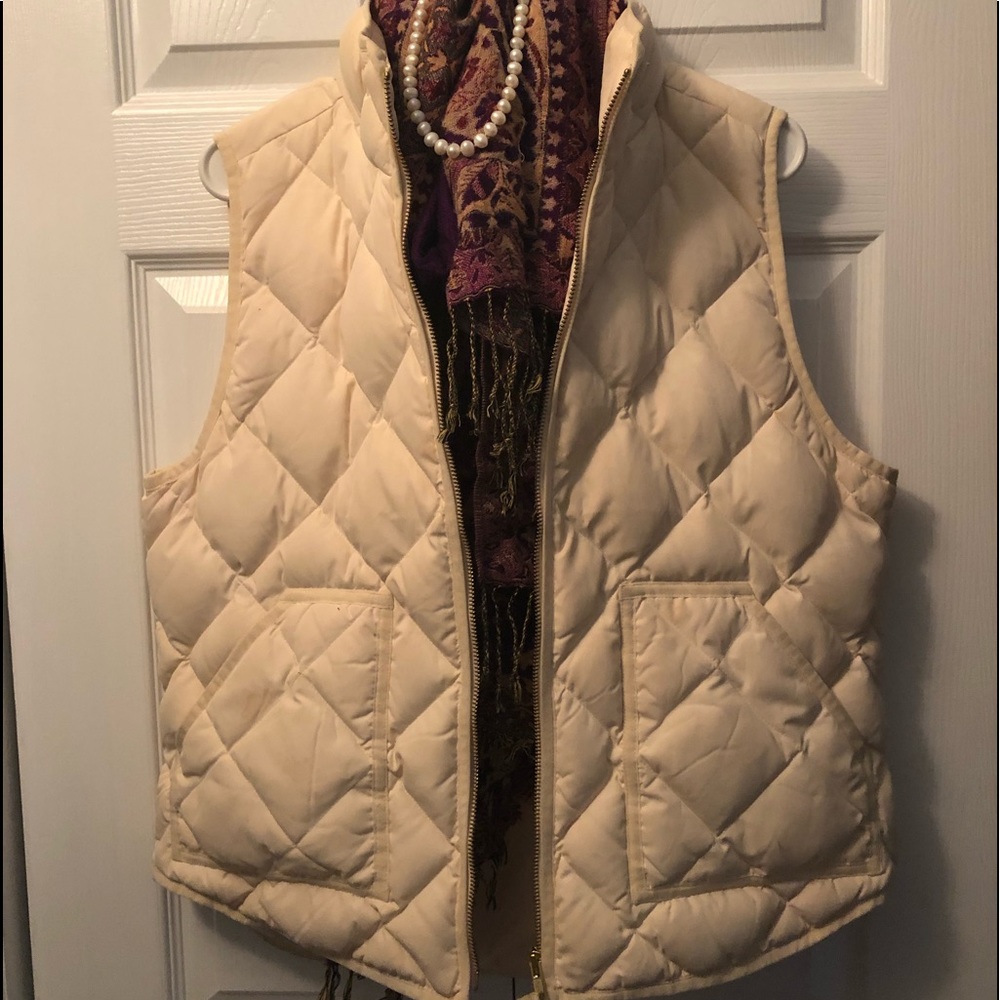 J.Crew Creampuff vest
